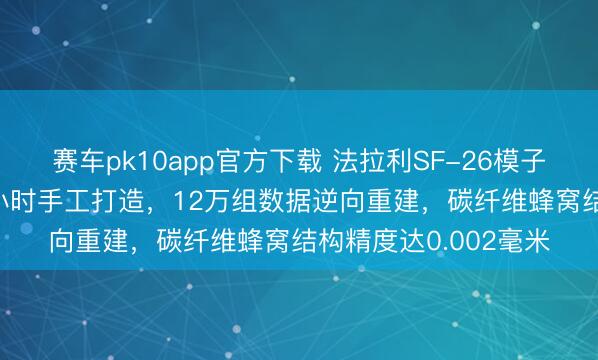 赛车pk10app官方下载 法拉利SF-26模子1：8复刻工程：50小时手工打造，12万组数据逆向重建，碳纤维蜂窝结构精度达0.002毫米